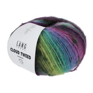 Lang Yarns - Cloud Tweed 0006 violett grün