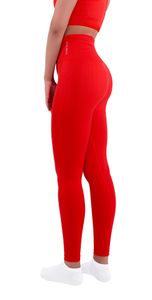 Stark Soul® Sport Leggings High Waist  - Luscious Red  – M
