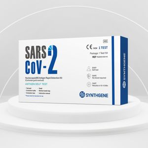 SYNTHGENE®10x Antigentest- Schnelltest, Laientest, Selbsttest  SARS-COV-2 Antigen Rapid Detection Kit (Colloidal gold method) BfArM-ID: AT678/21, Device ID: 4067