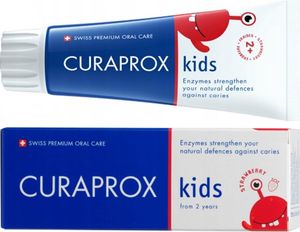 Curaprox kids Zahnpasta Erdbeere ab 0 Jahre 0 ppm 60 ml