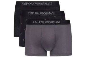 Armani Emporio 3 Pack Underwear 111625-9A722-70020, Boxer-Shorts, Herren, Schwarz, Größe: S