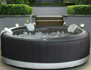 Luxus Premium MSPA Ø204 Whirlpool aufblasbar Outdoor Indoor Pool Heizung 6 Pers Camaro 2024 inkl. Spedition