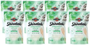 8er-Pack MIYATA Shirataki Konjak Nudeln 270g/ 200g ATG | Spaghetti Style | Low Carb Nudeln Spaghettiform