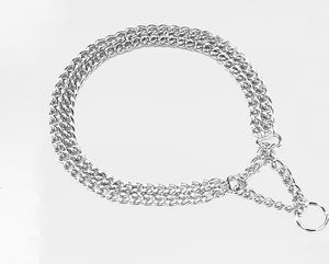 Kettenwürger zweireihig chrom - L: 65 cm; Ø 3,0 mm