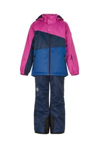 Color Kids - Skianzug für Mädchen - Colorblock - Rosa Violett, 140