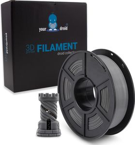 yourDroid PLA Filament Grau 1.75mm 1kg