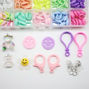 Candy Acryl Lanyard Maskenkette Brillenkette DIY Material Kit