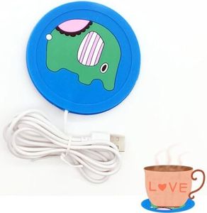 Kaffeewärmer, Tassenwärmer Getränkewärmer, Tassenwärmer, Elektrischer Becherwärmer, USB-Tassenwärmer, für Tee/Wasser/Milch Wärmeplatte, USB-Anschluss