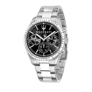 MASERATI COMPETIZIONE 53100014 Herrenuhr, 43 mm, Edelstahl, Schwarz MASERATI COMPETIZIONE 53100014 Herrenuhr, 43 mm, Edelstahl, Schwarz