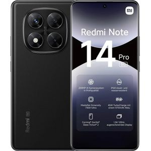 Xiaomi Redmi Note 14 Pro 5G Smartphone 8/256GB Schwarz