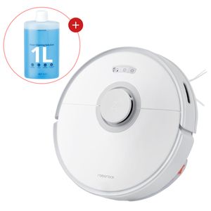Roborock Q7 Max Saugroboter (S5 Max Upgrade), 4.200 Pa, LDS Navigation, Kehr- & Nassfunktion, inkl. 1000ml Bodenreiniger, Weiß