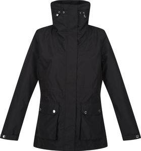 Regatta - "Novalee" Regenmantel für Damen RG9611 (36 DE) (Schwarz)