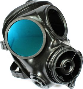 Outsert Linsen für S10 Gasmaske Blau Außenring Gasmask Britische S10