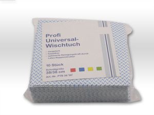 Profi Universaltuch mit Noppen blau 38cm x 38cm 10er Pack