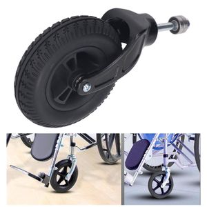 7 Zoll Lenkrolle Universal PolyurethanNabe PVC-Rad Rollstuhl Vorderrad Ersatz 120KG Tragkraft