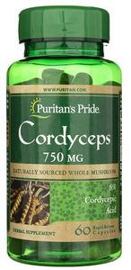 Cordyceps - 750 mg 60 Kapseln Puritans Pride