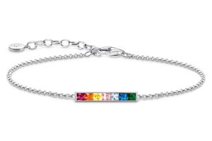 Thomas Sabo A2068-477-7 Stone Rainbow Bracelet Ladies