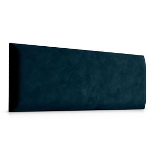 Muralo Polsterpaneel WANDKISSEN Wandpolster Bettkopfteil Wandpaneel Dunkelblau 90 cm x 30 cm
