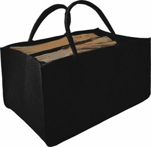 Filztasche Schwarz L/B/H-50/34/27Cm