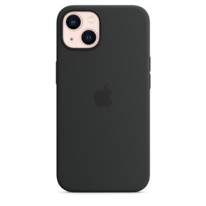 Apple Silikon Case mit MagSafe iPhone 13 - Schutzhülle - mitternacht