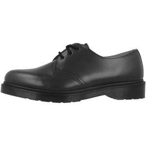 Dr. Martens - 1461 Black MONO, 14345001 3-Loch Schuhe komplett schwarz Uniform Boots