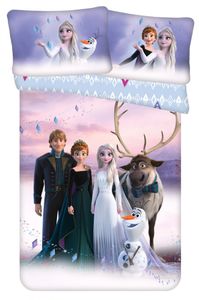 Disney Frozen 2 Anna Elsa Olaf detská posteľná bielizeň 40 x 60 cm + 100 x 135 cm