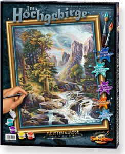 Noris Spiele Malen nach Zahlen - Im Hochgebirge; 609130430