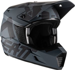 Leatt Moto 3.5 V22 Motocross Helm Farbe: Anthrazit Matt, Grösse: M (57/58)