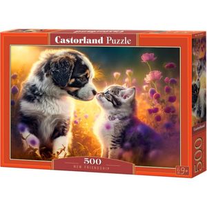 CASTORLAND Puzzle Kleine Freundschaft 500 Teile