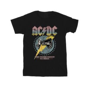 ACDC - "For Those About To Rock" T-Shirt für Herren BI7534 (M) (Schwarz)