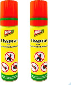REINEX Eisspray zur Insektenbekämpfung, 400 ml, 2 Flaschen