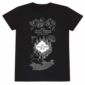 Harry Potter - T-Shirt für Herren/Damen Unisex HE1527 (L) (Schwarz)