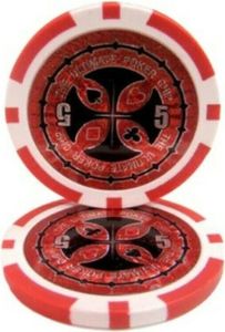 Pegasi Pokerchip 5 - 11.5g - Casino Pokerchips - Spielchips Wertmarken - Poker Chips - Casino Pokerset - Texas Hold'em Poker Chips - Poker-Chips - 25 stücks
