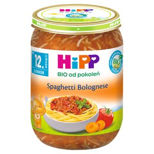Hipp Organic Junior Boloňské špagety po 12 měsících 250 G