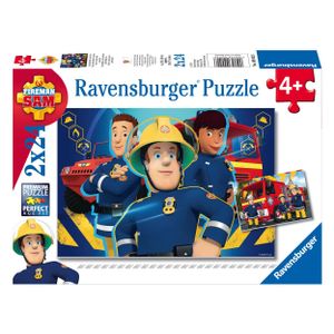 RAVENSBURGER Puzzle Požiarnik Sam 2x24 dielikov