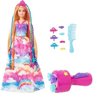 MATTEL GTG00 Barbie Dreamtopia Prinzessin Puppe inkl. Haare zum Flechten