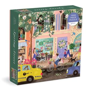 Spring Street 1000 dielikov puzzle v štvorcovej krabici