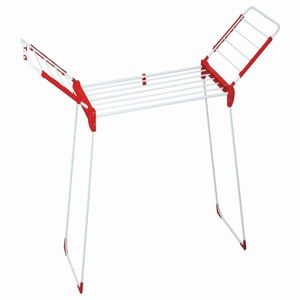 LINDA Flügelwäschetrockner | Klappbar, 20m Trockenlänge, mit Sockenhalter