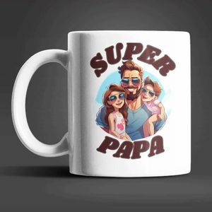 Super PAPA Kaffeetasse Teetasse Tasse Geschenkidee Geschenk