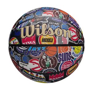 Wilson Basketbal NBA All Team Retro Streetball Multi Velikost 7 Unisex