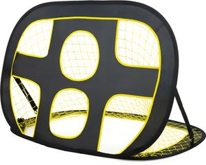 Outtec® Skladacia futbalová bránka, vyskakovacia bránka - 120x84x84 cm - futbalové tréningové vybavenie pre deti a dospelých - vrátane siete, kotvy do zeme - záhrada, tréning