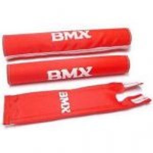 Pads BMX Junior Foam rot 3 Stück