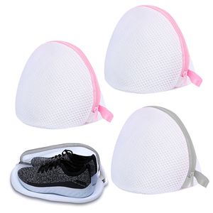 4-Set BH Wäschenetz für Waschmaschine, Dessous Wäschesack, Wäschebeutel aus Netzstoff Set, ideal für Arten von Kleidung, BHS und Schuhen(Stil 2)