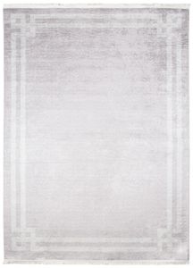 Mazovia Koberec Moderní Mramor, Rám - Obývací Pokoj, Ložnice, Jídelna, Kancelář - Nízký Fleece - Obdélník - Praní v pračce Protiskluzová - 140x200 cm