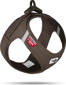 CURLI Postroj pro psy se sponou Air-Mesh Brown, S, 4-7 kg