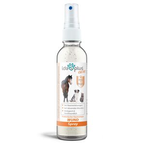 Ida Plus – Wund Spray für Hunde, Katzen, Pferde & mehr 200 ml - Schutzschild bei Hautverletzungen – Unterstützung der Regeneration –probiotisch, pH-neutral und besonders hautfreundlich