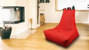 Lounge-Sessel,  Rot, outdoorfähig