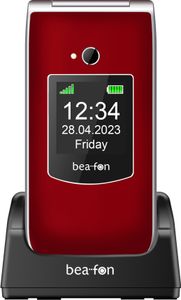 Bea-fon SL605 - Klappgehäuse - Single SIM - 6,1 cm (2.4") - Bluetooth - 800 mAh - Rot