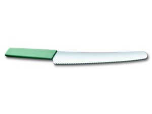 Victorinox Swiss Modern Brotmesser - 26cm - rostfreier Stahl/PP Kunststoff - Aqua