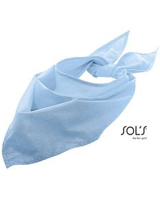 SOLS Unisex šátek 01198 Blau Sky Blue 62 x 62 x 80 cm